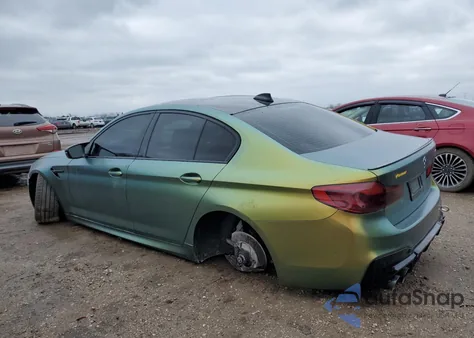 2019 BMW M5 z USA, uszkodzony, nr VIN WBSJF0C53KB284461